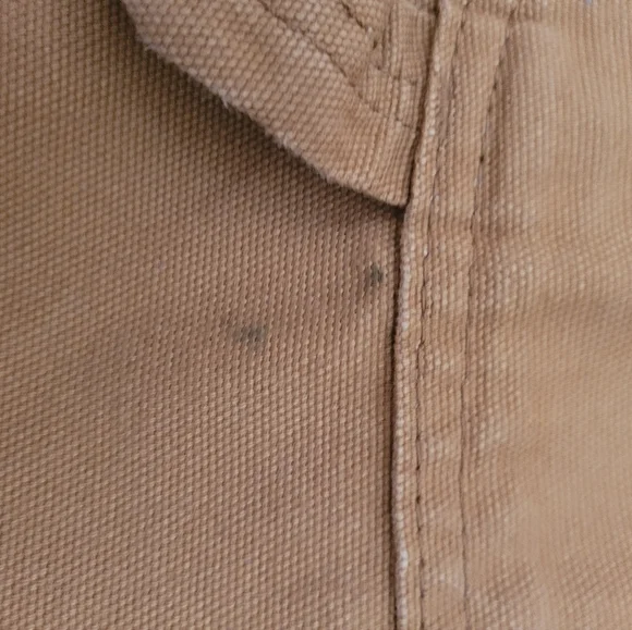 Men's Dickies Duck Brown Canvas Overalls - Picture 5 of 7